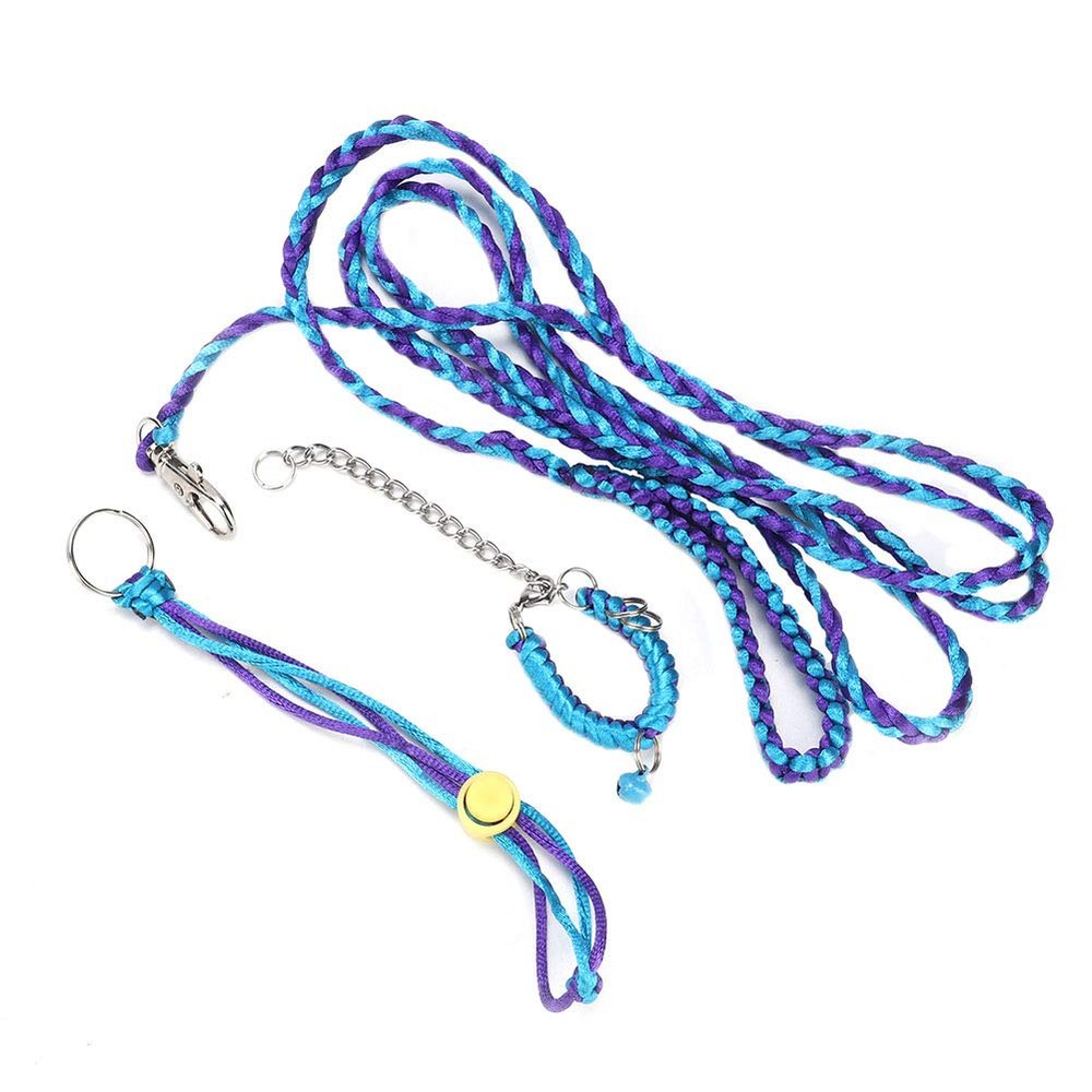 Saluaqui Adjustable Small Pet Leash for Hamsters, Guinea Pigs, and Squirrels