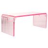Pink Acrylic Manicure Hand Rest Holder for Desk view 1