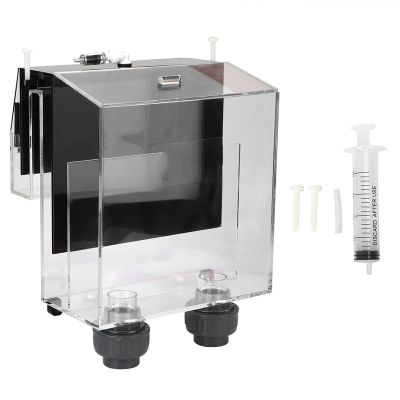 Kikumi Acrylic Aquarium Siphon Overflow Box, Self-Starting, 5,000 L/h