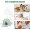 Pet Water Fountain, 520 ml Pine-Shaped Automatic Hanging Water Dispenser for Cats, Rabbits, Ferrets and Hedgehogs view 4