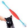 Dog Toothbrush | Double-Headed Soft Dog Toothbrush - Comprehensive Dental Care for Puppies and Pets view 1