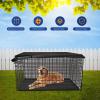 Qizeroty Dog Crate Cover, Waterproof Oxford Fabric view 2