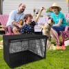 Qizeroty Dog Crate Cover, Waterproof Oxford Fabric view 3