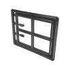 Professional Bite-Resistant Lockable Pet Screen Door, L (Size 41–47) view 3