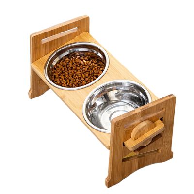 Elevated Dog Bowl - Height Adjustable Feeder Stand