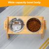 Elevated Dog Bowl - Height Adjustable Feeder Stand view 2