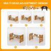 Elevated Dog Bowl Feeding Station for Food and Water view 2
