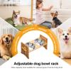 Elevated Dog Bowl Feeding Station for Food and Water view 4