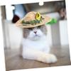 Abaodam Pet Sun Hat with Sunflower Design view 4