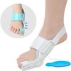 Bunion Splint (2-Pack) – Bunion Corrector for Hallux Valgus Pain Relief, Non-Surgical Correction, Hammer Toe Straightener, Blue view 4