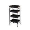 asdchZen Multifunctional Portable Cosmetic Trolley, 36 × 31 × 82 cm view 1