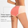 Washable Incontinence Panties for Women, Leakproof Bladder Underwear, 8-Pack, Lightly Absorbent Protective Briefs (Medium) view 2