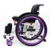 Folding Lightweight Sport Self-Propelled Wheelchair with Aluminum Alloy Frame, Hand Brake, Quick-Release Wheels and Storage Bag view 1