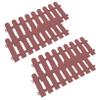 Turtle Exercise Pen with DIY Structure, 4 Pieces, PVC, Coffee view 1