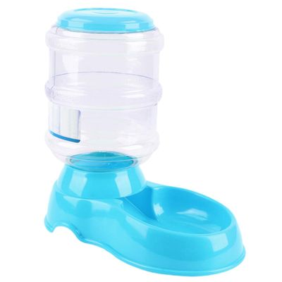 Automatic Pet Feeder, 3.5 L, Blue Plastic