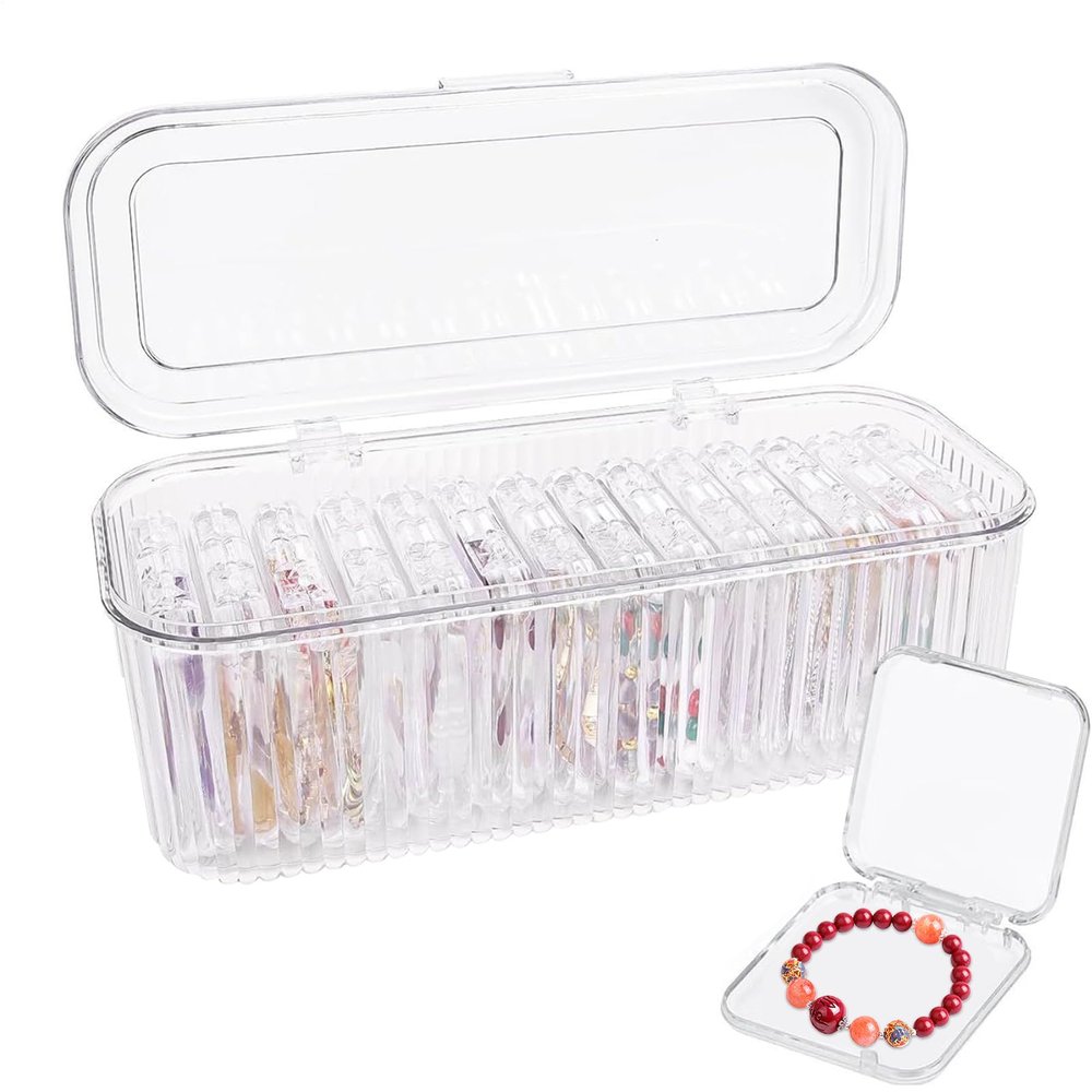 Acrylic Nail and Bracelet Storage Box