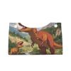 Dinosaur Long Tissue Box Cover - Faux Leather Tissue Holder for Bathroom, Living Room, Office, Bedroom, or Car view 2
