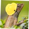 BESTonZON 4-Piece Set of Lightweight Plastic Lizard Hats with Hanging Straps view 3