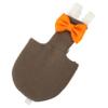 Washable Bird Diaper for Parrots and Large Parakeets, Size L, Coffee view 1