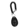 ibasenice Portable Dog Clicker with Whistle and Elastic Wrist Strap view 1