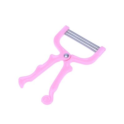 DEARMAMY Facial Hair Remover with Thread, Manual Epilator for Detailed Hair Removal, Suitable for Forehead, Cheeks, Upper Lip and Chin, Wet or Dry Use, Random Color