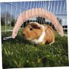 TOYANDONA Wooden Hideout for Small Pets view 3