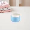 2 Powder Puffs with Container, Blue Powder Box with Sifter view 4