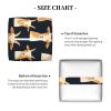 Square Foldable Tissue Box with Cute Goat Pattern, PVC Leather view 4