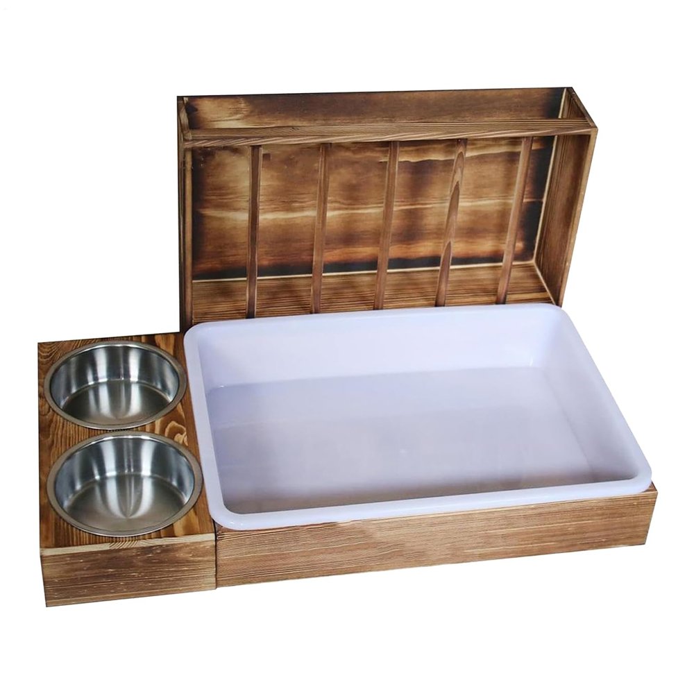 Small Animal Hay Rack Toilet