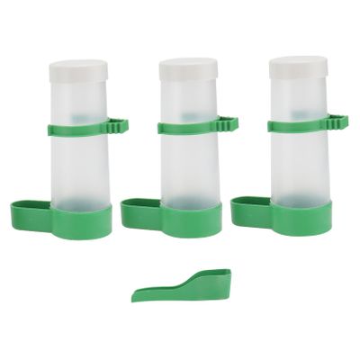 TOYANDONA Bird Feeder with Automatic Water Fountain