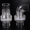 FytStycale Aquarium Connector, Water Pipe Fitting, Acrylic for Aquariums, 16mm Elbow view 4