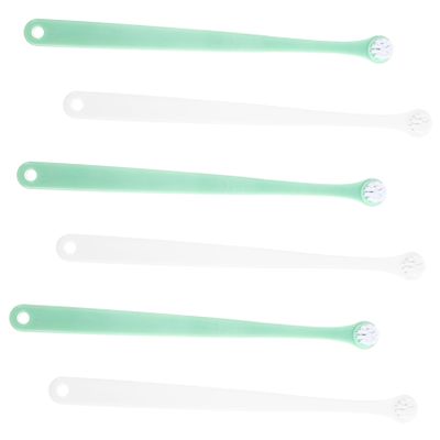 TOYANDONA 6-Pack Plastic Pet Toothbrushes