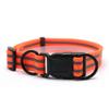 LYVQZPWLR Dog Training Leash and Waterproof Reflective Collar for Outdoor Use, Adjustable, Orange view 1