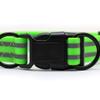 LYVQZPWLR Dog Training Leash and Waterproof Reflective Collar for Outdoor Use, Adjustable, Orange view 4