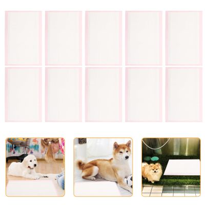 Toddmomy 25-Pack Disposable Dog Training Pads, Absorbent Leakproof Nonwoven Pads