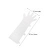 DECOMELODY 10 Pairs Disposable Hand Gloves, Long Moisturizing Gloves for DIY Moisturizing and Nourishing Hand Masks, Wax Bath Liners for Hands view 2