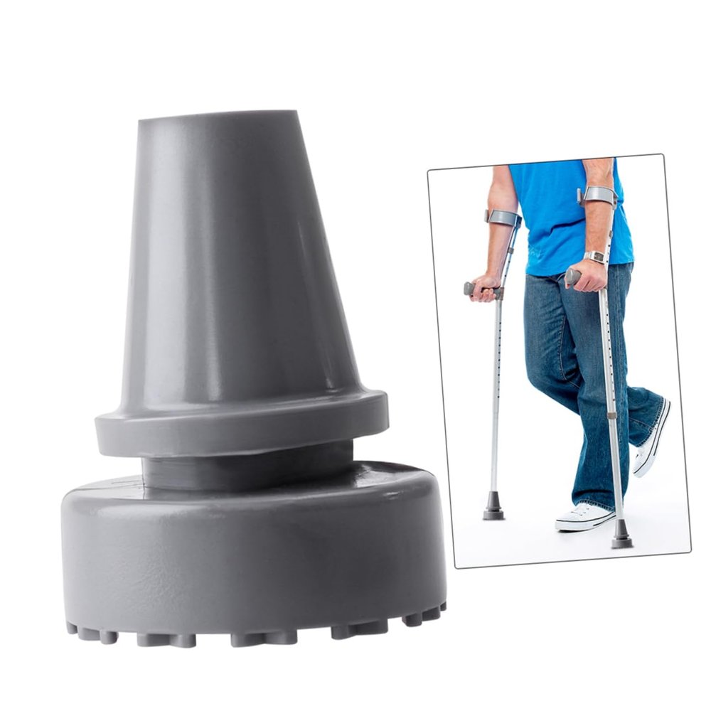 2-Pack 19 mm Silicone Rubber Tips for Trekking Poles