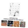 Removable Acrylic Nail Art Color Cards with Marble Texture view 4