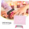 Pink Silicone Handrest Cushion Set for Manicure and Nail Art view 4