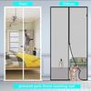 BANTASE Cat Screen Door, Durable Pet-Safe Mesh with Zipper, 90 x 200 cm view 4