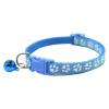 Paw Print Pet Bell Collar view 3