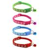 Paw Print Pet Bell Collar view 4
