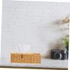 Multipurpose Tissue Holder with Compartment, PP, Simple Design view 3