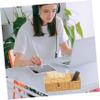 Multipurpose Tissue Holder with Compartment, PP, Simple Design view 4