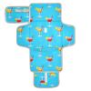 Summer Lemon Drink Blue Portable Reusable Baby Changing Pad view 1