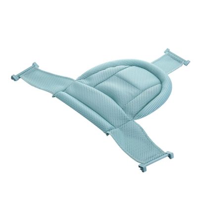 Baby Bathtub with Mesh Bath Cushion, Non-Slip, Adjustable, Green