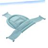 Baby Bathtub with Mesh Bath Cushion, Non-Slip, Adjustable, Green view 2
