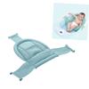 Baby Bathtub with Mesh Bath Cushion, Non-Slip, Adjustable, Green view 3