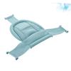 Baby Bathtub with Mesh Bath Cushion, Non-Slip, Adjustable, Green view 4