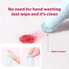 Silicone Lip Brush for Lipstick and Lip Gloss with Cap view 2